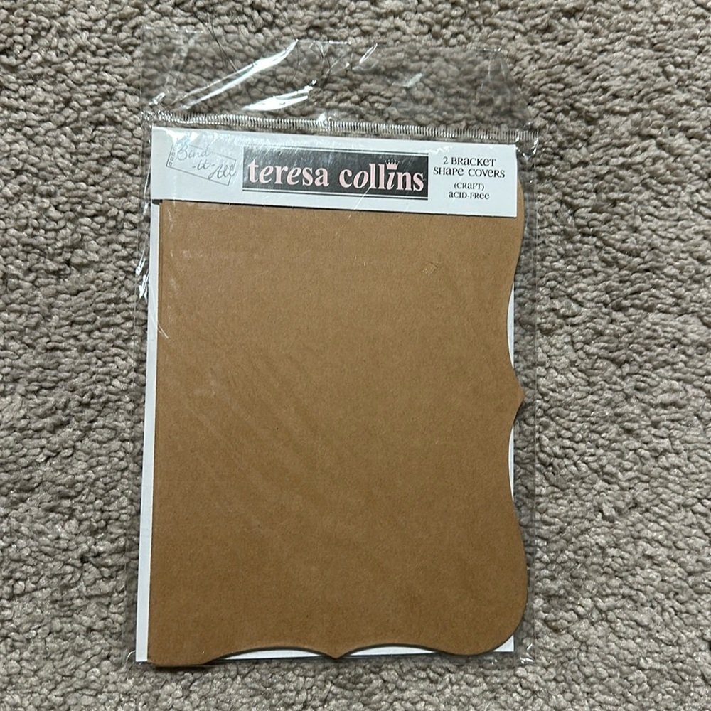NEW Teresa Collins bracket shape covers